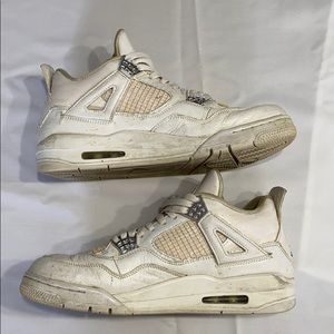 All-White Jordan Retro 4